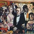 Paris Society by Max Beckman 1931/47: Solomon R. Guggenheim Museum, New York City, NY, US